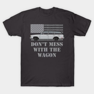 don't mess silver and black T-Shirt